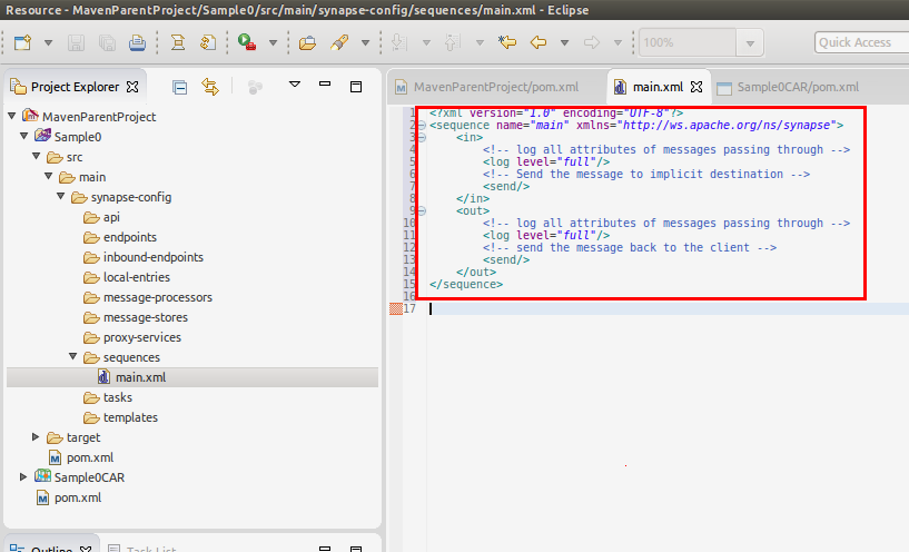 esb section catalog examples 