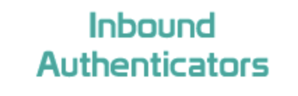 inbound autenticators is