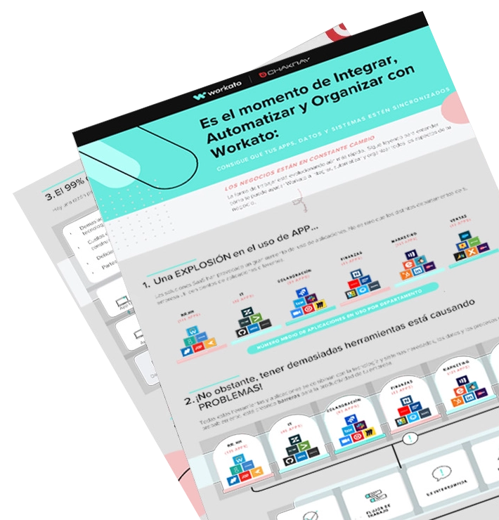Soluciona tus Problemas de Automatización e Integración con Workato web