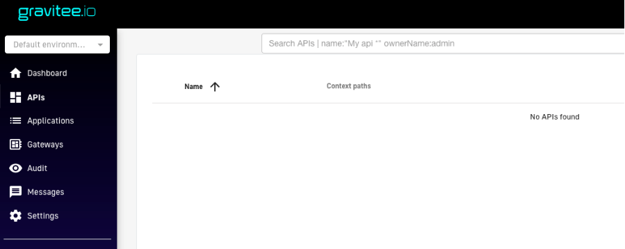 Crear la definición de la API