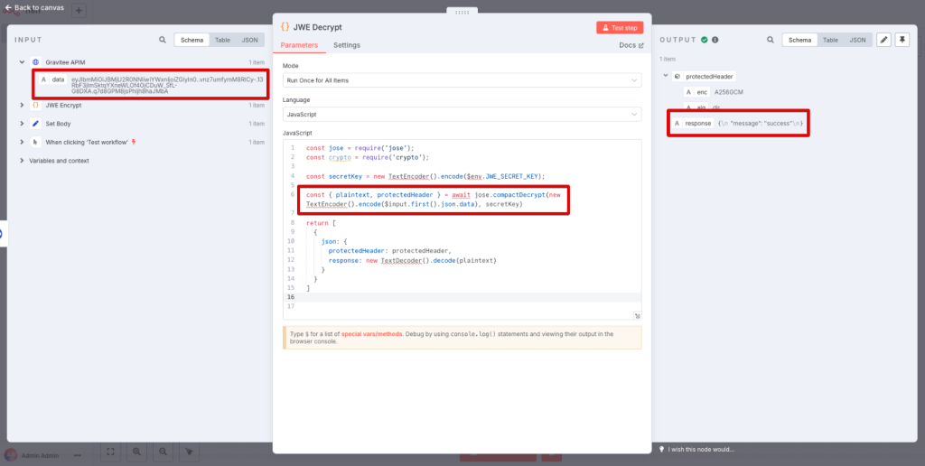 Claves para mejorar cifrado de datos de una API (Screenshot 9)